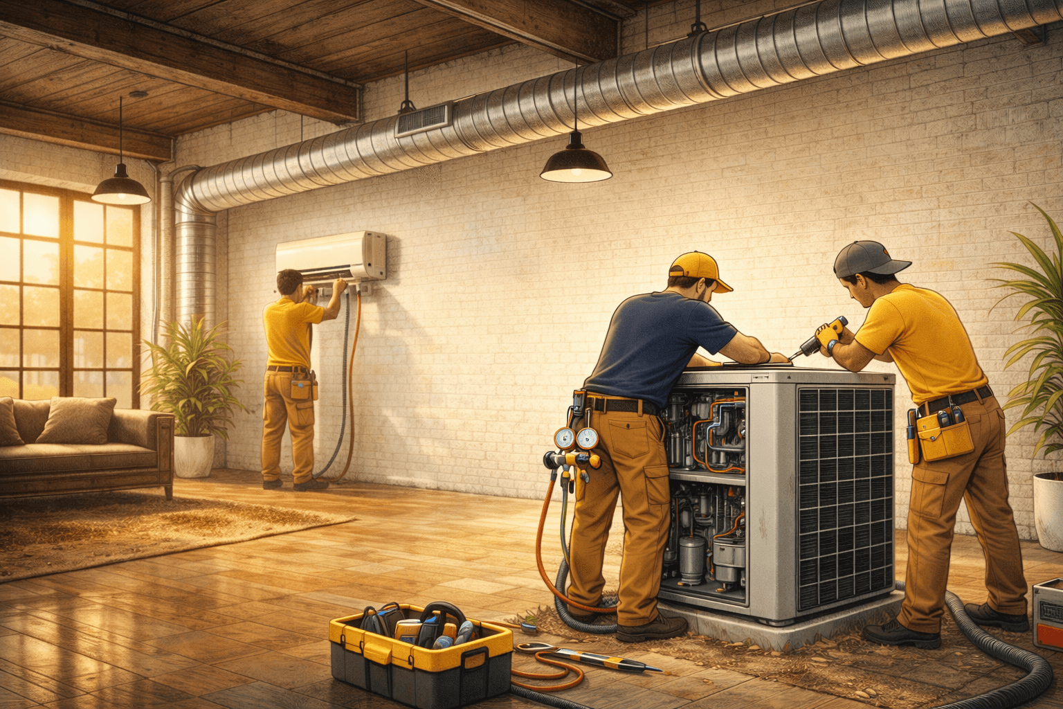 Professional HVAC services in Vancouver - Air conditioning, heating, and ventilation specialists